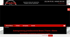 Desktop Screenshot of metra.pl